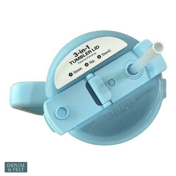 RTIC 40oz Road Trip Tumbler Ceramic Lined Sky Blue Insulated Mug with Handle NEW - Picture 3 of 10